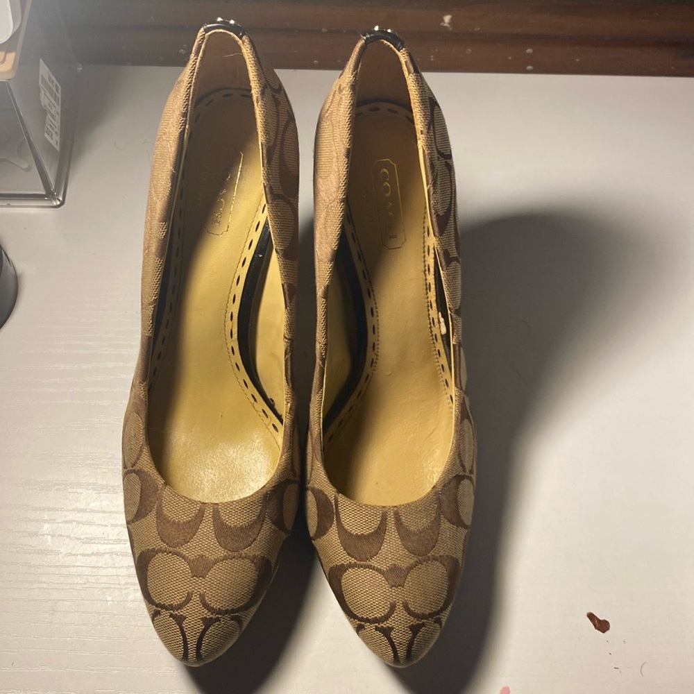 Authentic COACH high heels